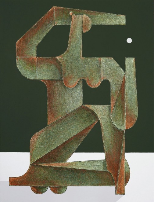 Adam Bakalarz, FSZK, 2021, akryl, płótno, 120 x 90 cm-kopia