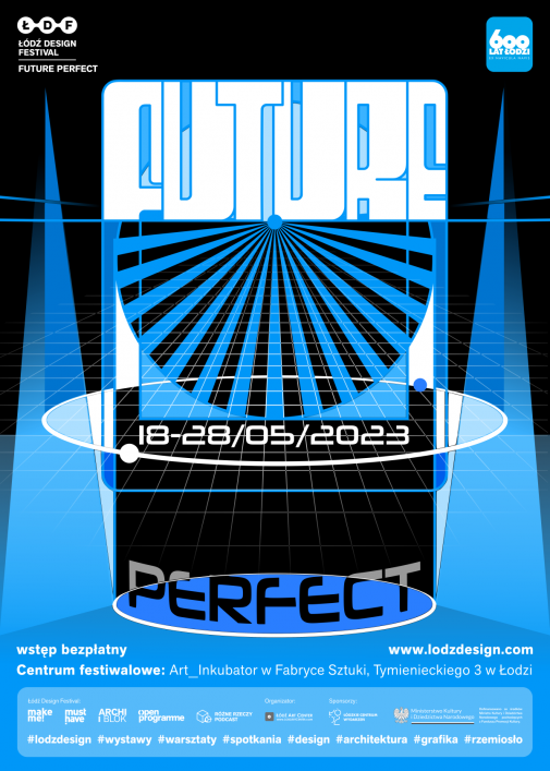 LDF23_FUTURE PERFECT_POSTER_B2_50x70_BLUE