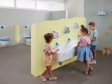 Geberit Bambini Bathroom in blue with Children_2